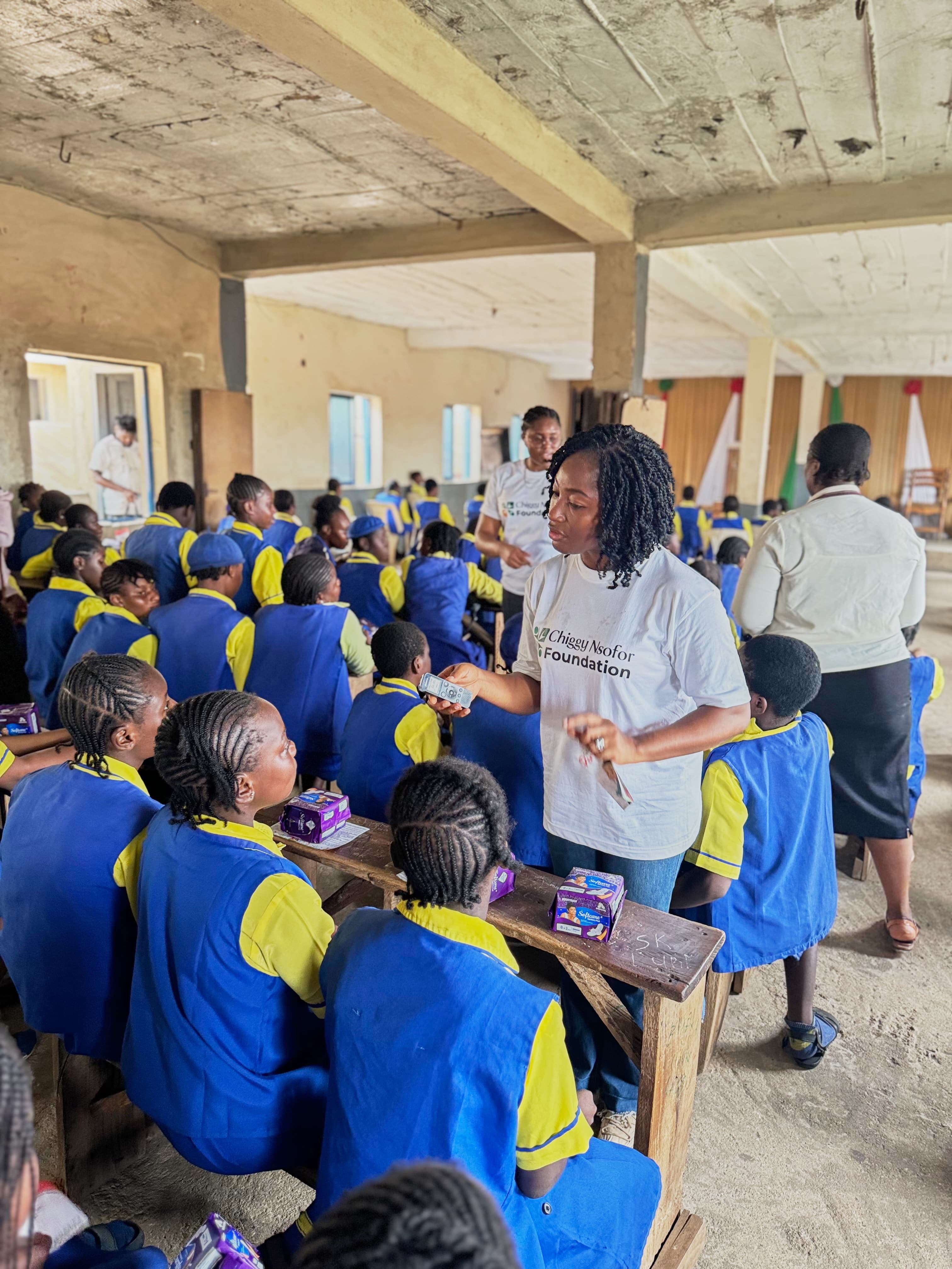 St. Phillips Academy students during CFO outreach