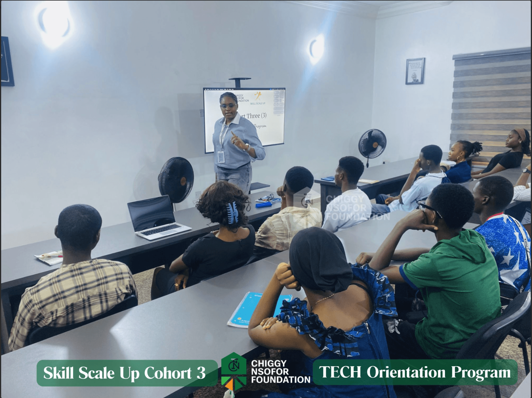 Skill Scale-Up Cohort 3 tech orientation session at the CFO training hub