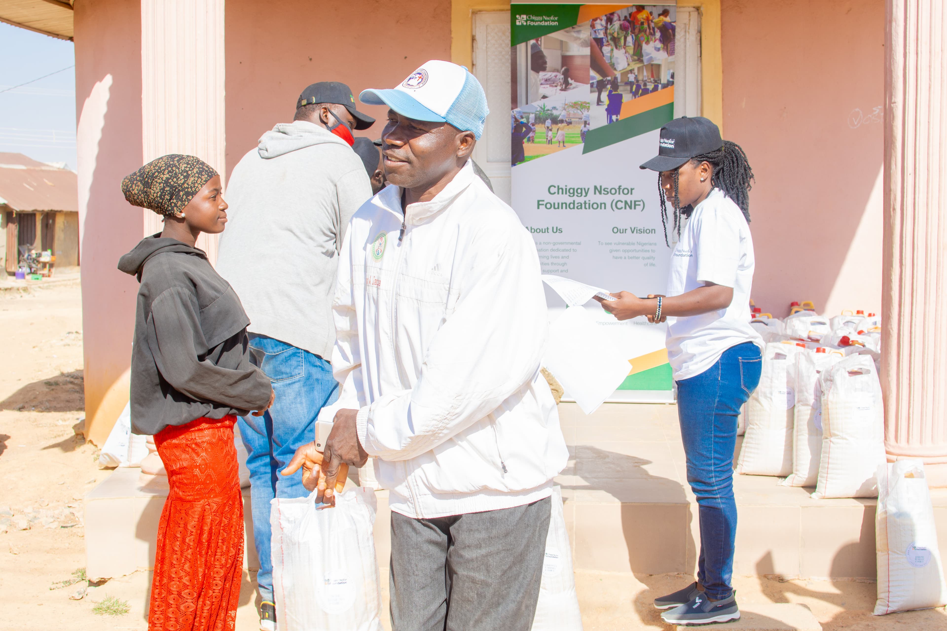 CFO humanitarian and community support outreach