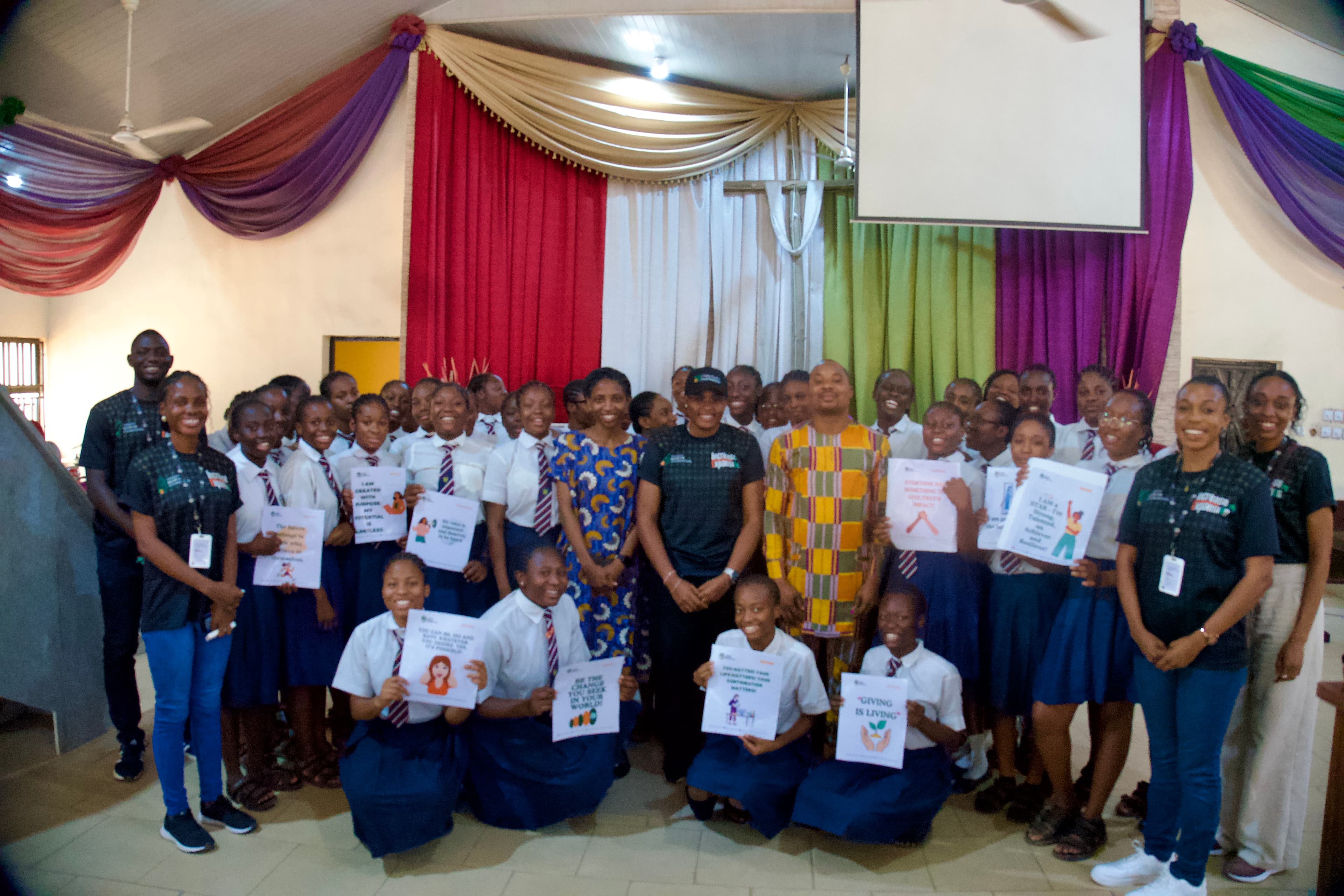 CFO International Women's Day outreach at AGGS Gudu